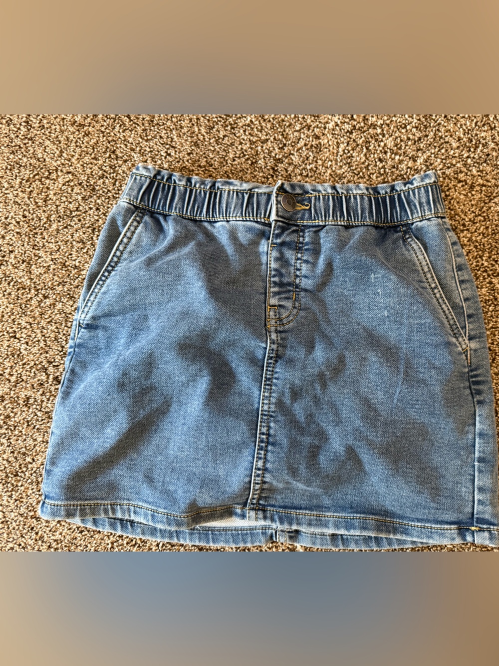 Falls Creek Light Blue Denim Jean Shorts